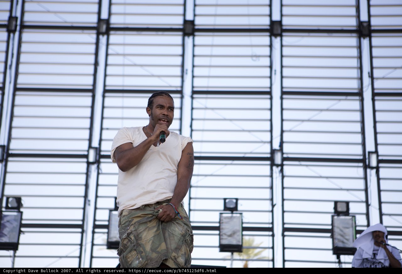 Pharoahe Monch rocks the mic at Coachella