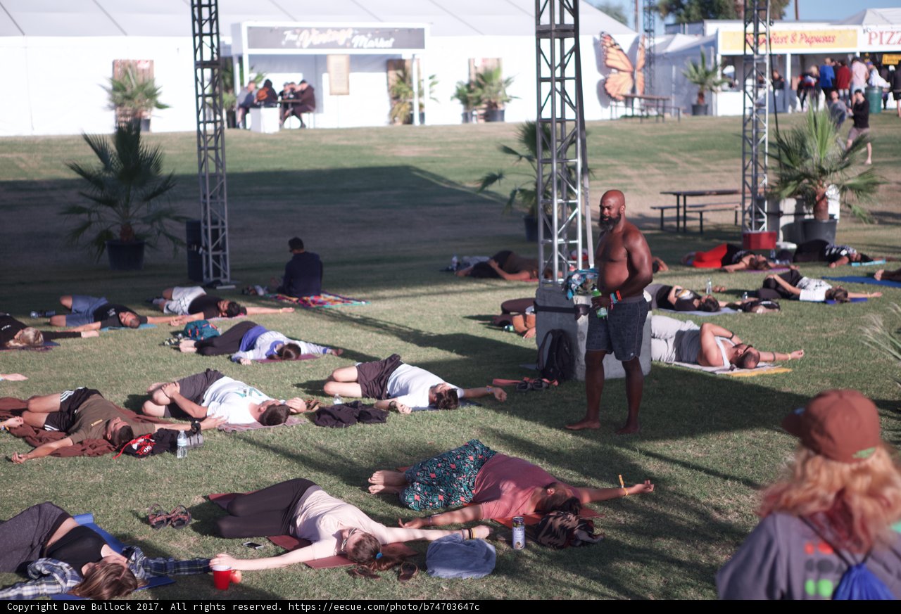 Sunbathing in the Crowd