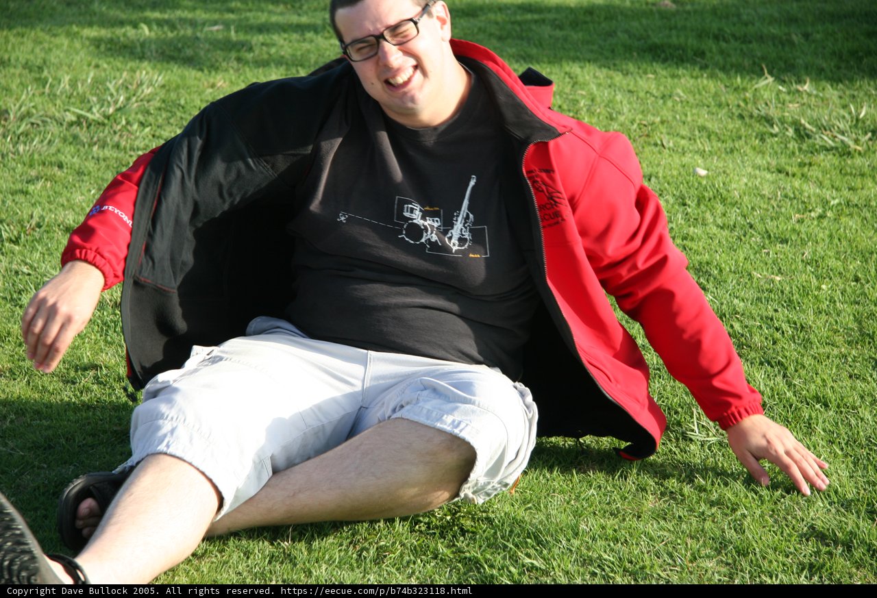 Sitting on the Grass