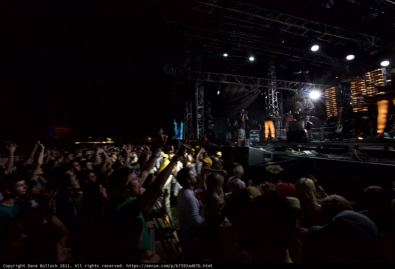 Lights, Camera, Action: A Rocking Concert Scene