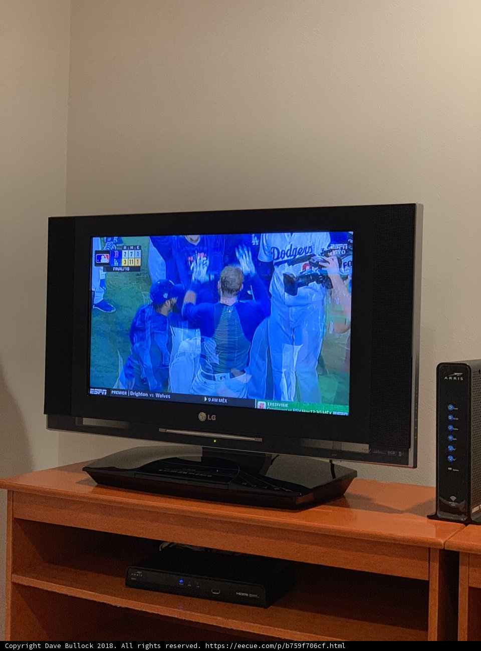 A Modern Entertainment Center for Group Viewing