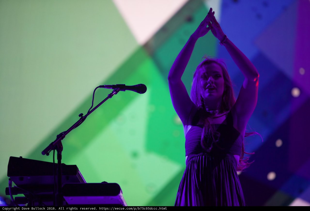 Solo Performance under Glowing Lights