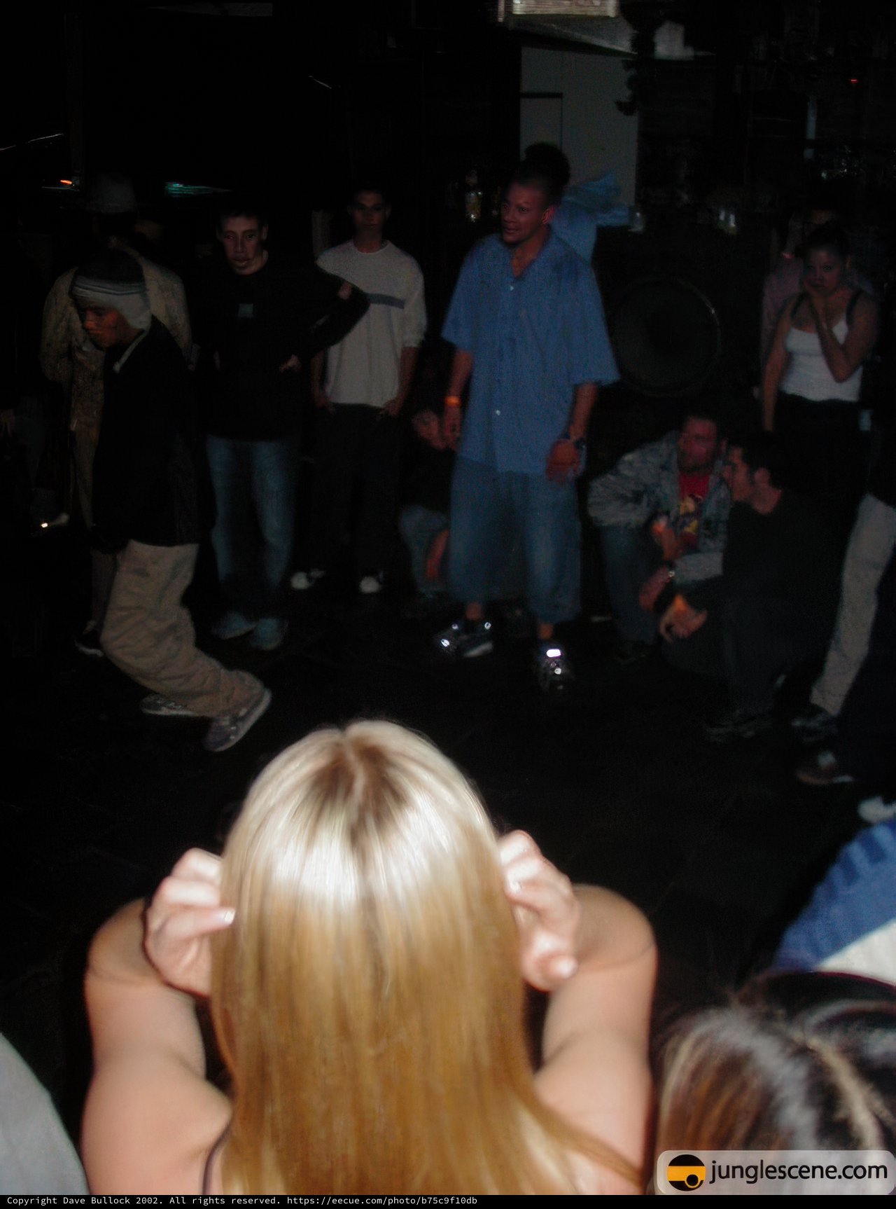Blonde Bombshell in the Club