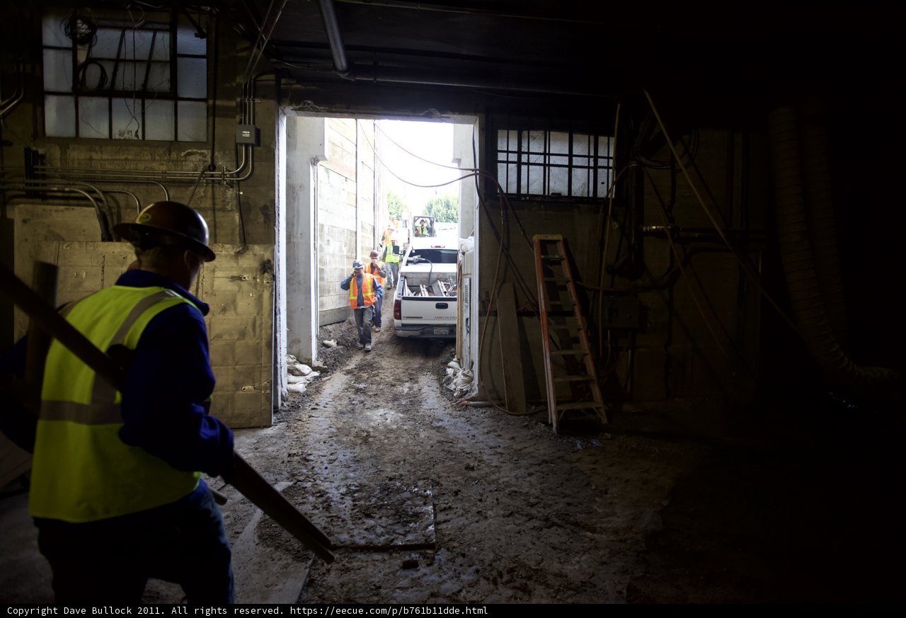 The Safety Worker in the Dark Building
