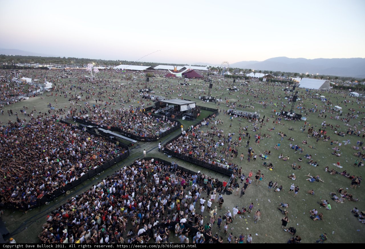 Coachella 2011 Concert Crowd