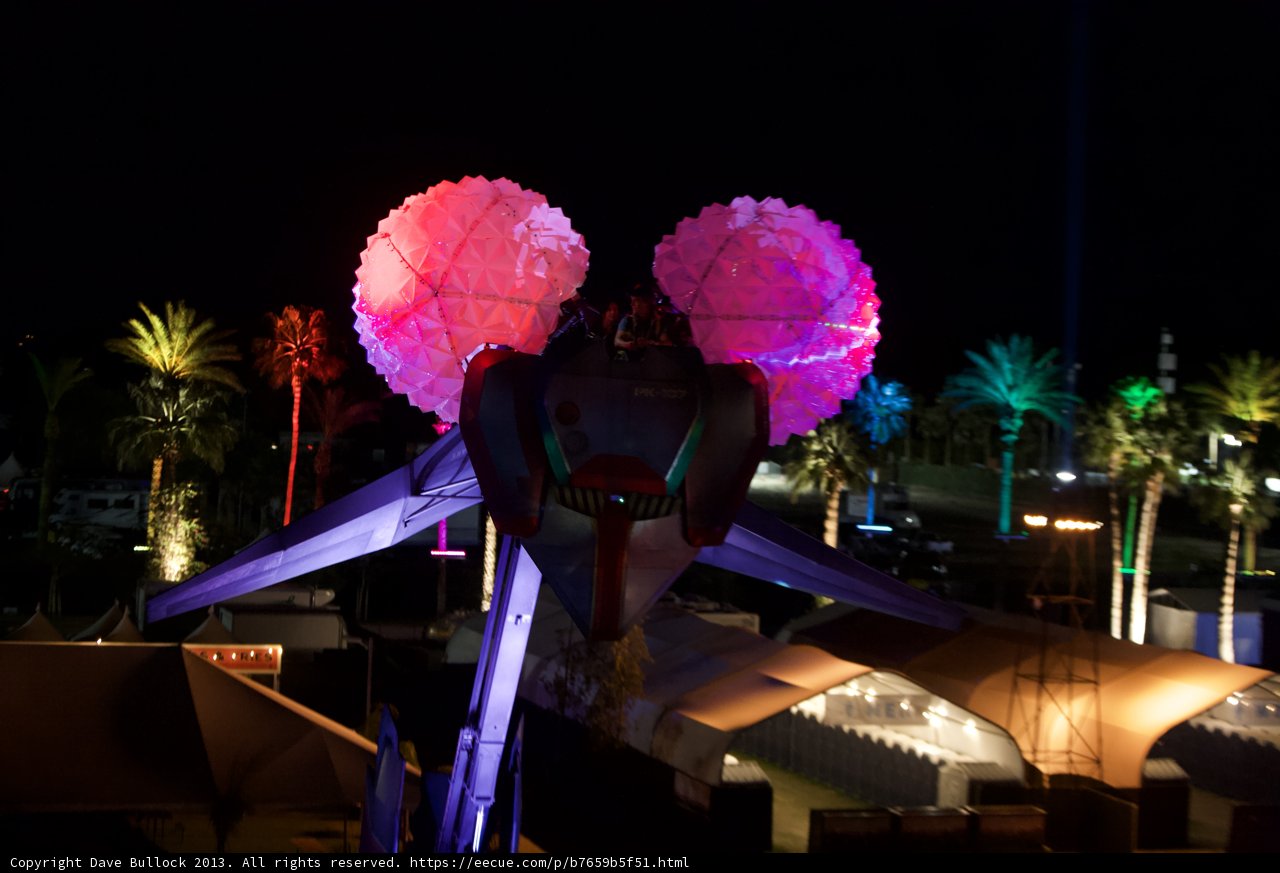 Illuminated Plane Taking Flight