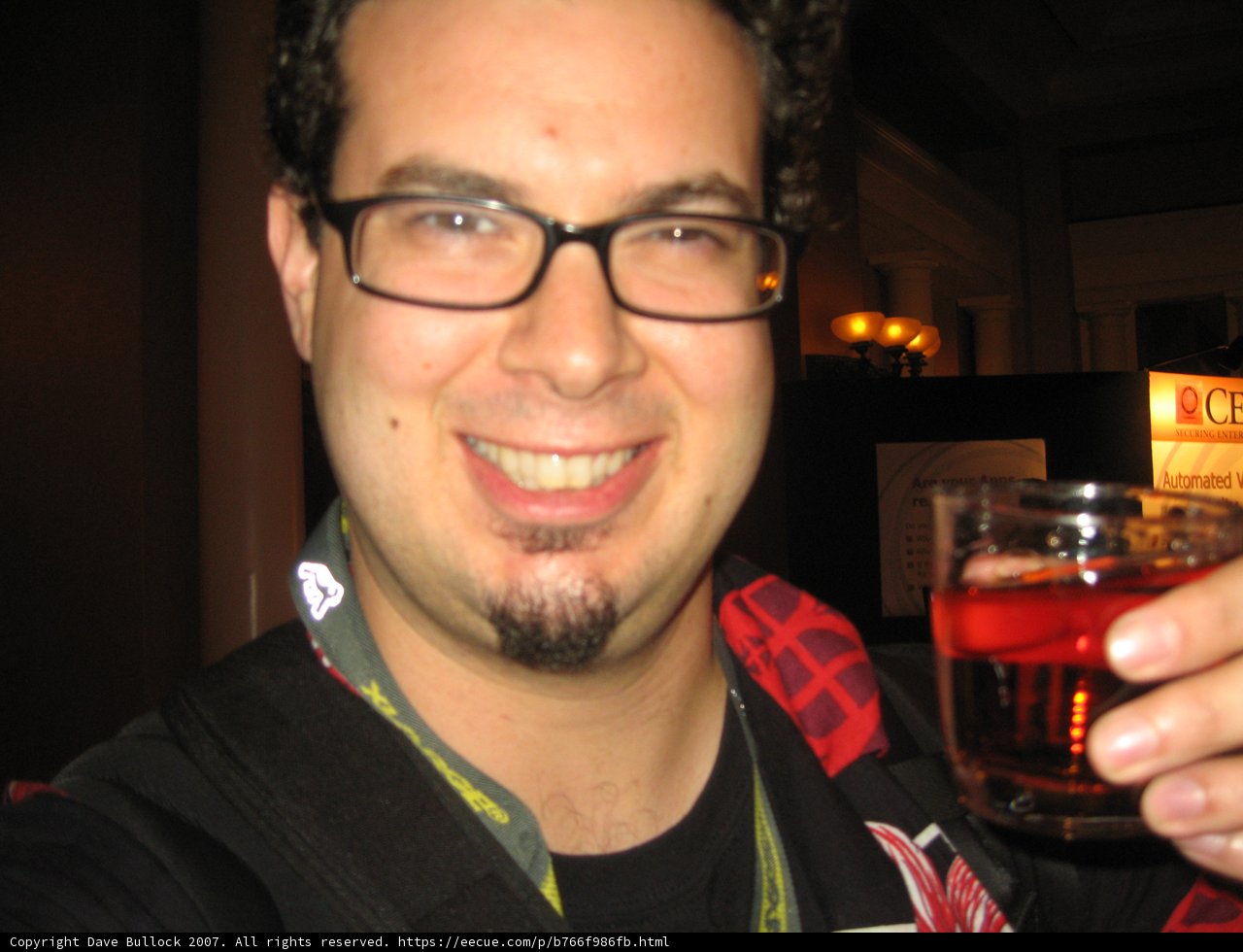 A Man and His Drink