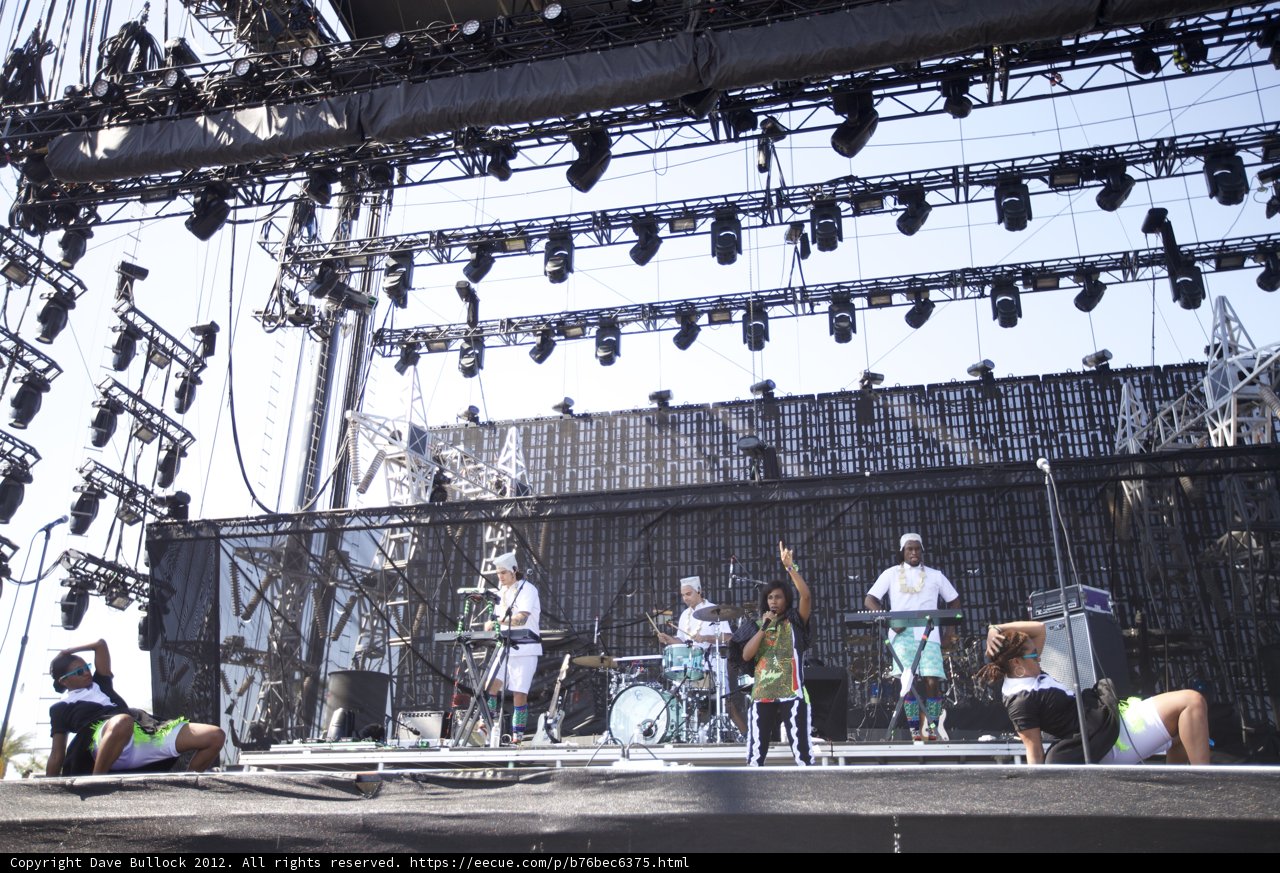 Santigold Rocks the Stage at Coachella 2012