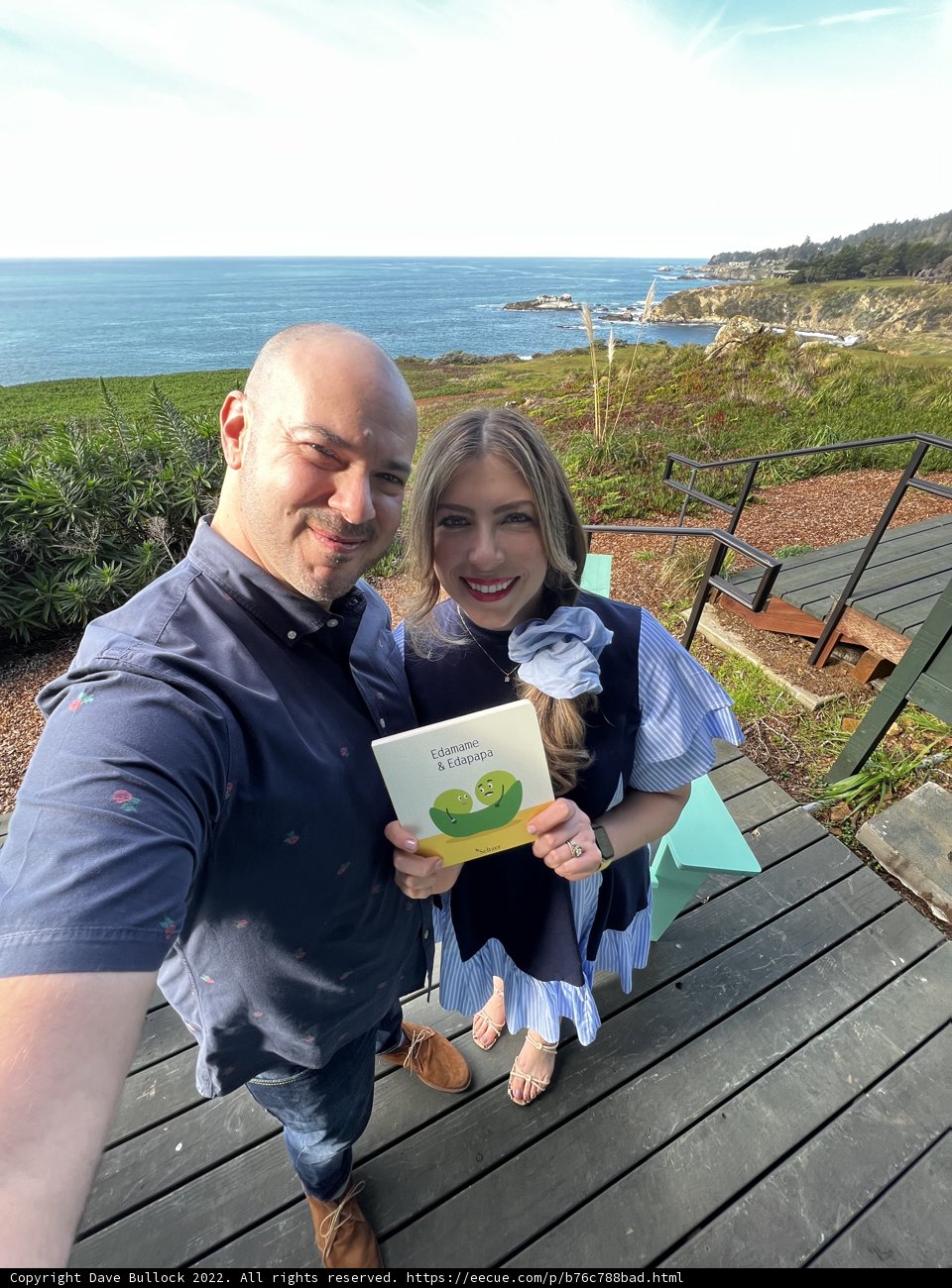 Selfie with a Book at the Waterfront