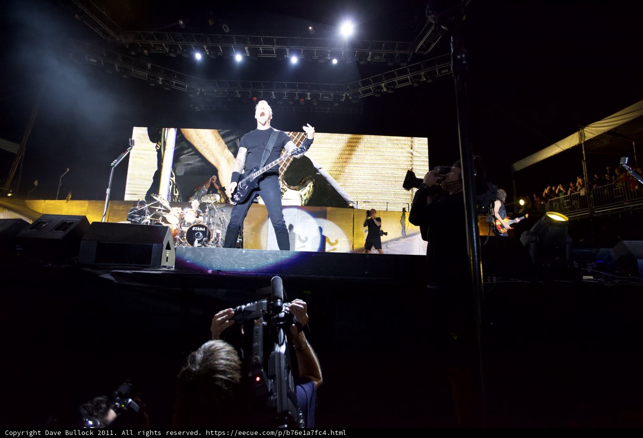 Rocking the Stage and Capturing the Crowd