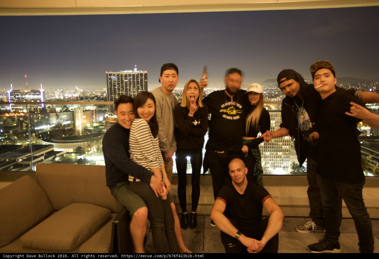 Coachella Crew Take the Balcony