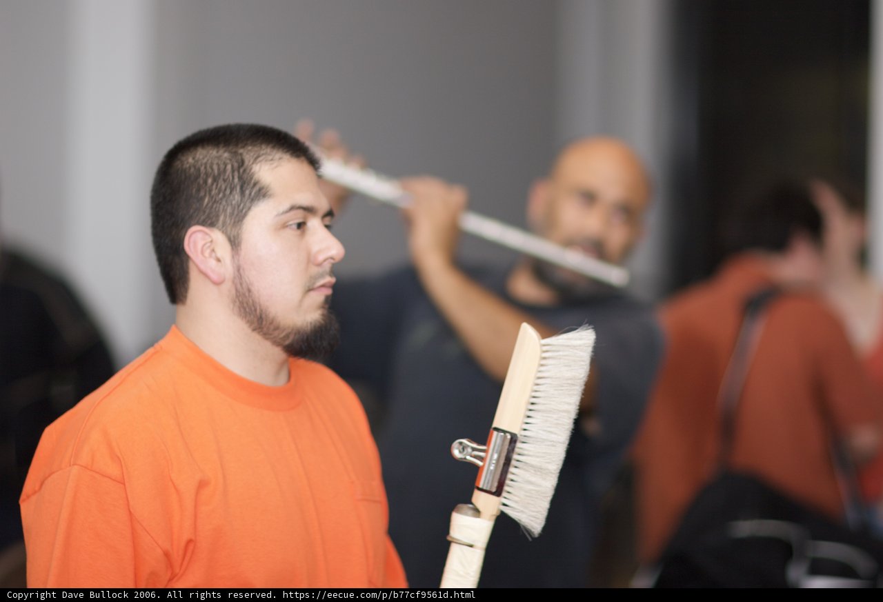 Man Holding Brush