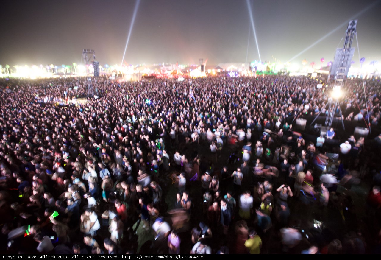 Electric Crowd at Coachella 2013
