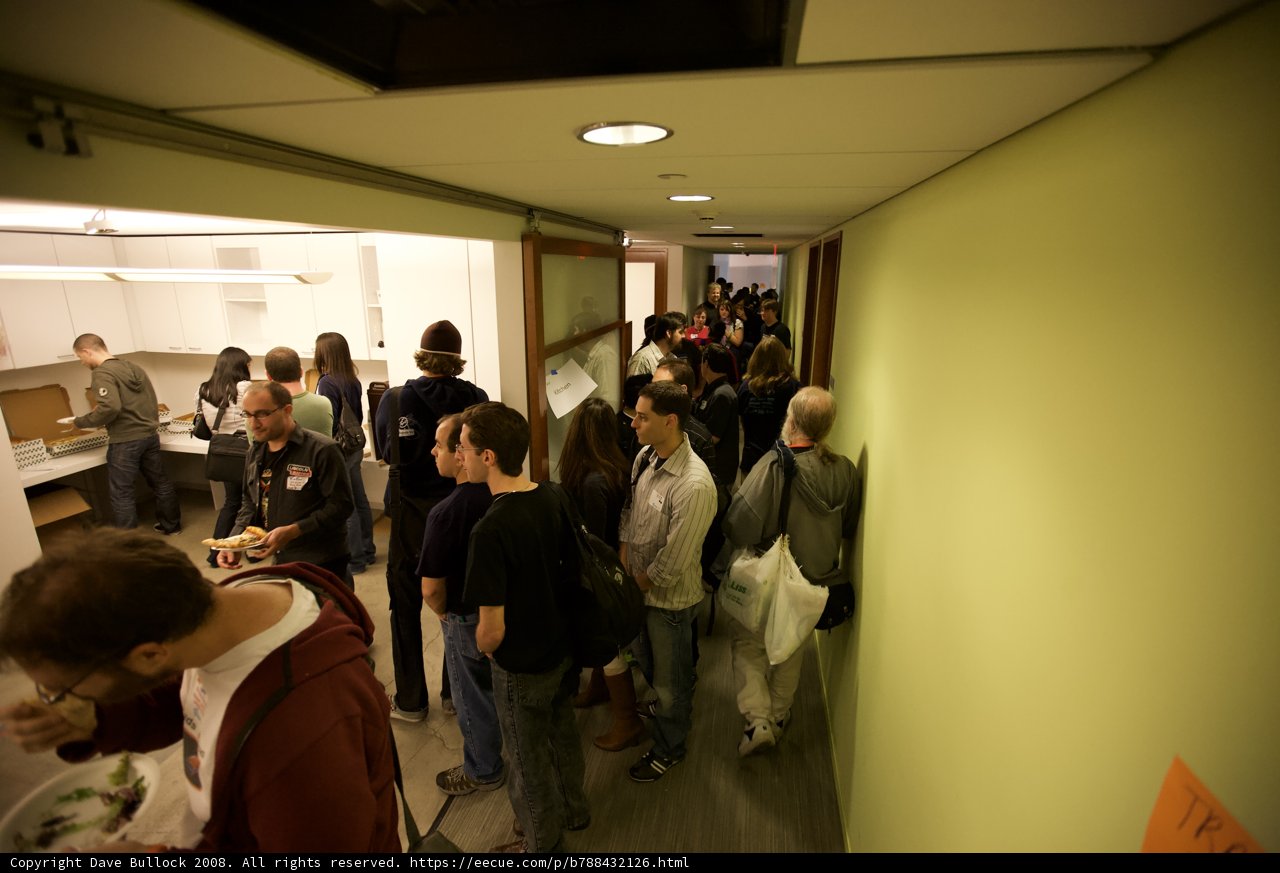 Packed Plywood Hallway