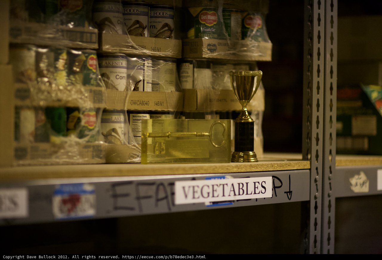 Trophy on a Shelf