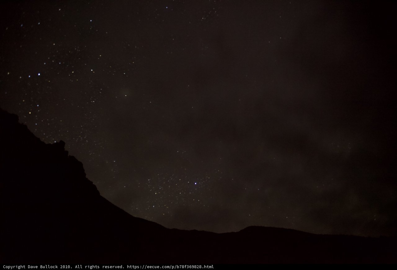 Starry Night Sky