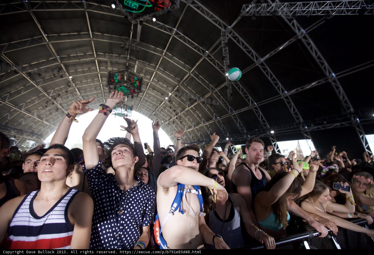 Partygoers Get Their Groove On