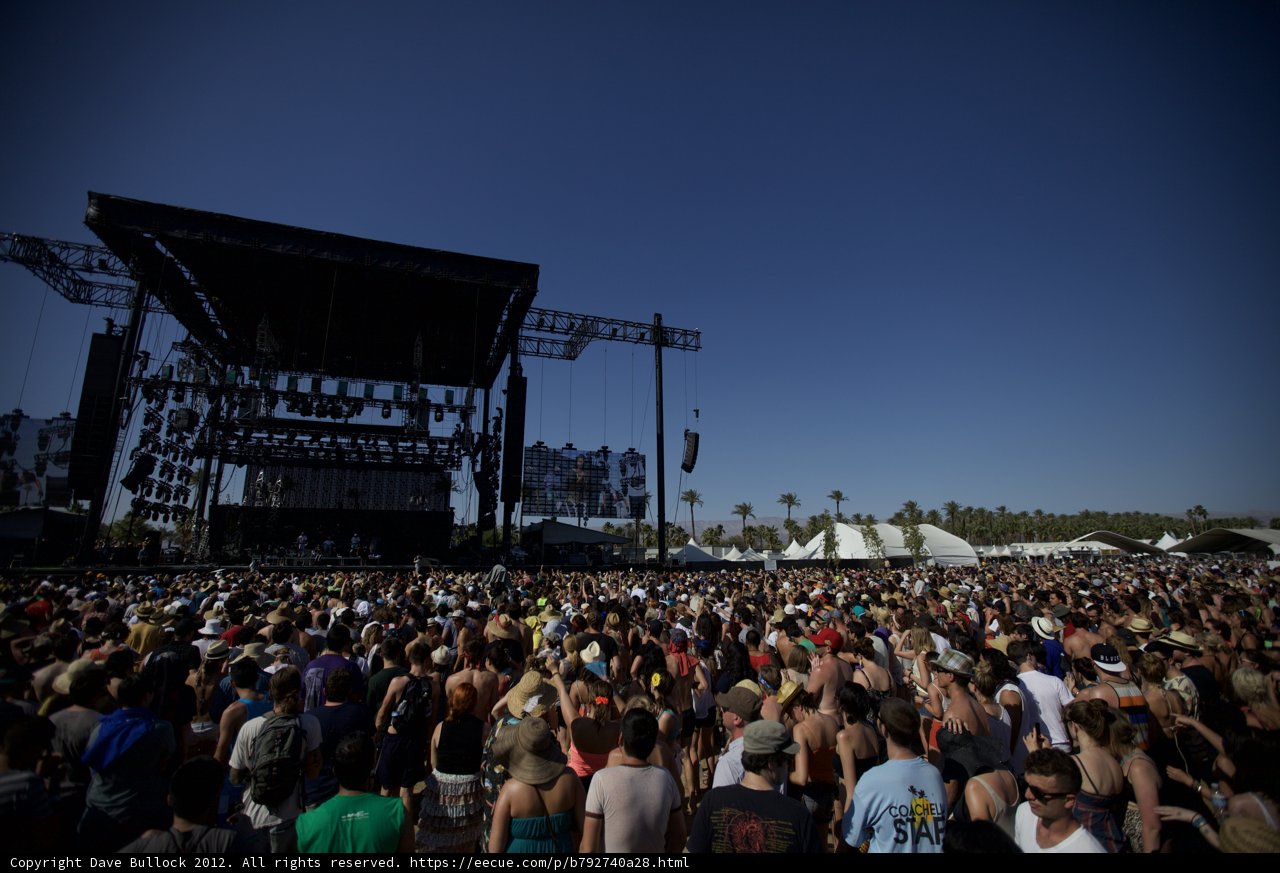 A Sea of Fans at Coachella