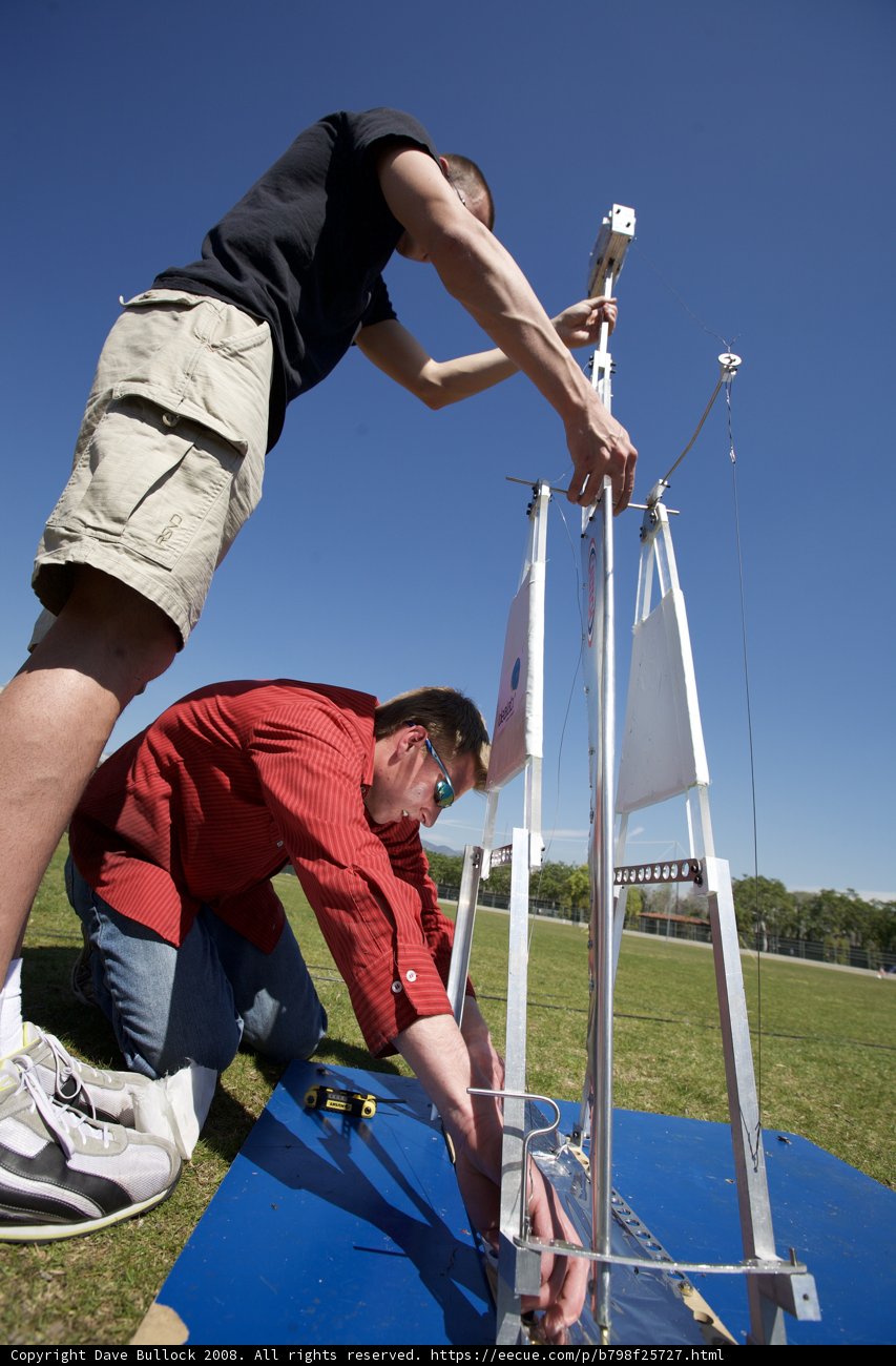 Building a Kite under a Clear Blue Sky