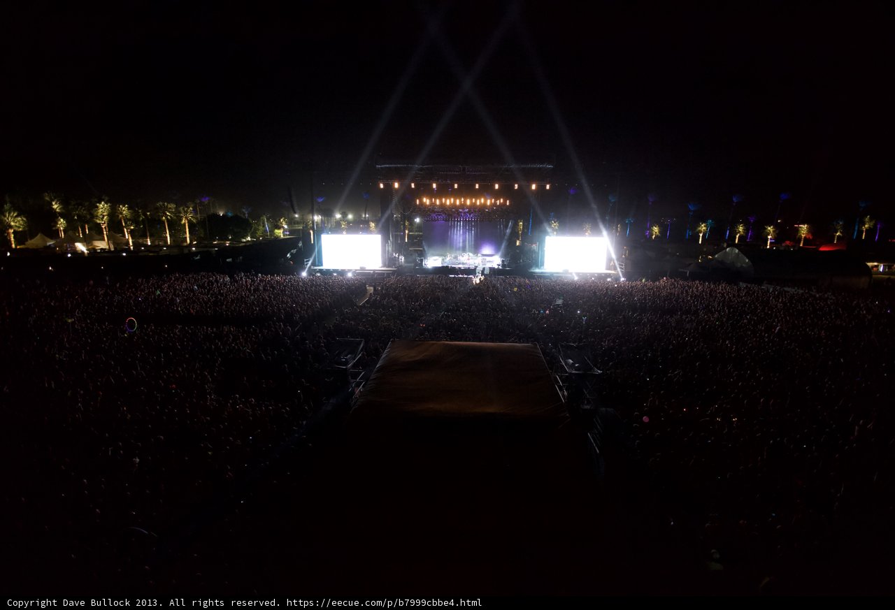 Electric Night: A Crowd Rocking Coachella