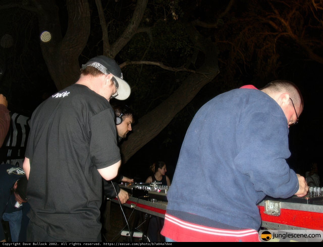 Musical Duo Rocks the Outdoor Event