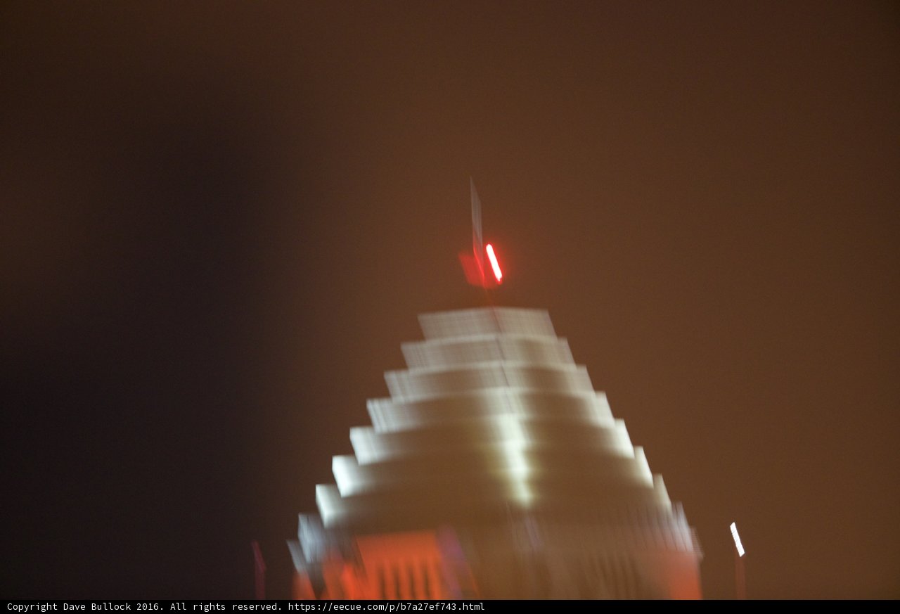 Illuminated Skyscraper