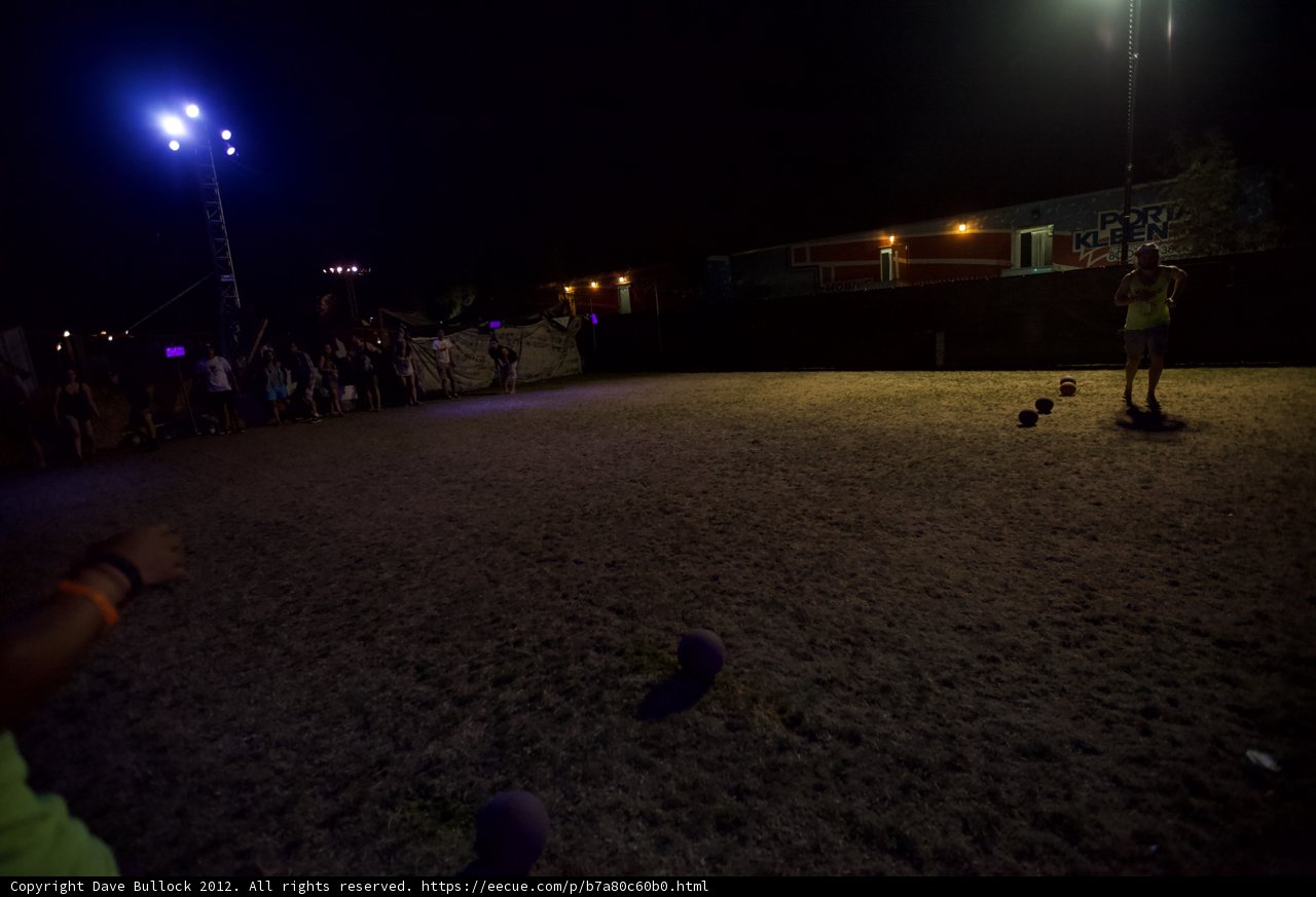 Nighttime Frisbee Fun