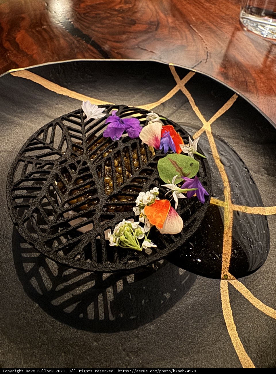 Floral Fusion in Food Art