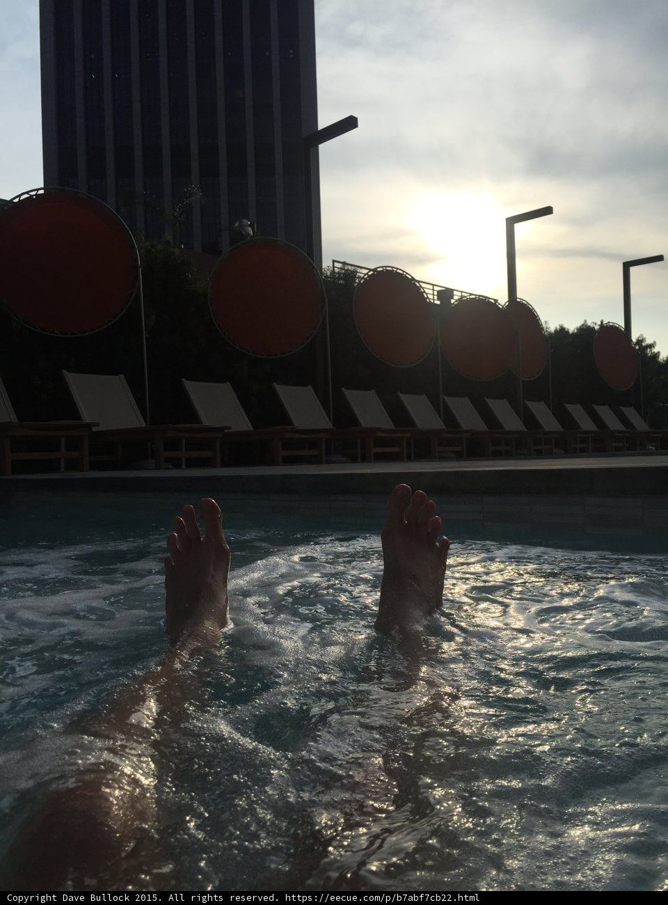 Soaking in Sunset
