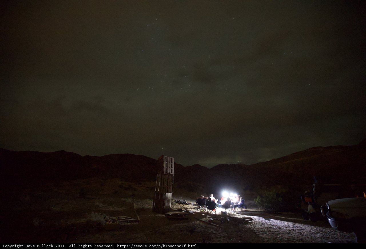 Night Lights on the Lone Hill