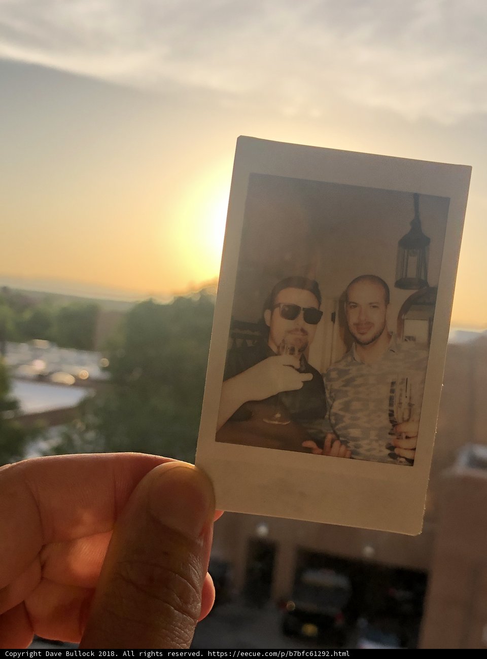 Two Men in the Sunset
