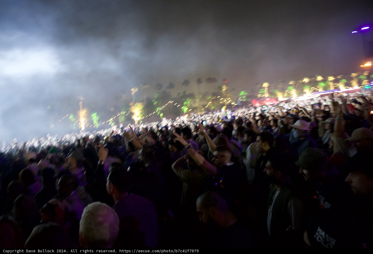 Electric Energy: Night at Coachella 2024