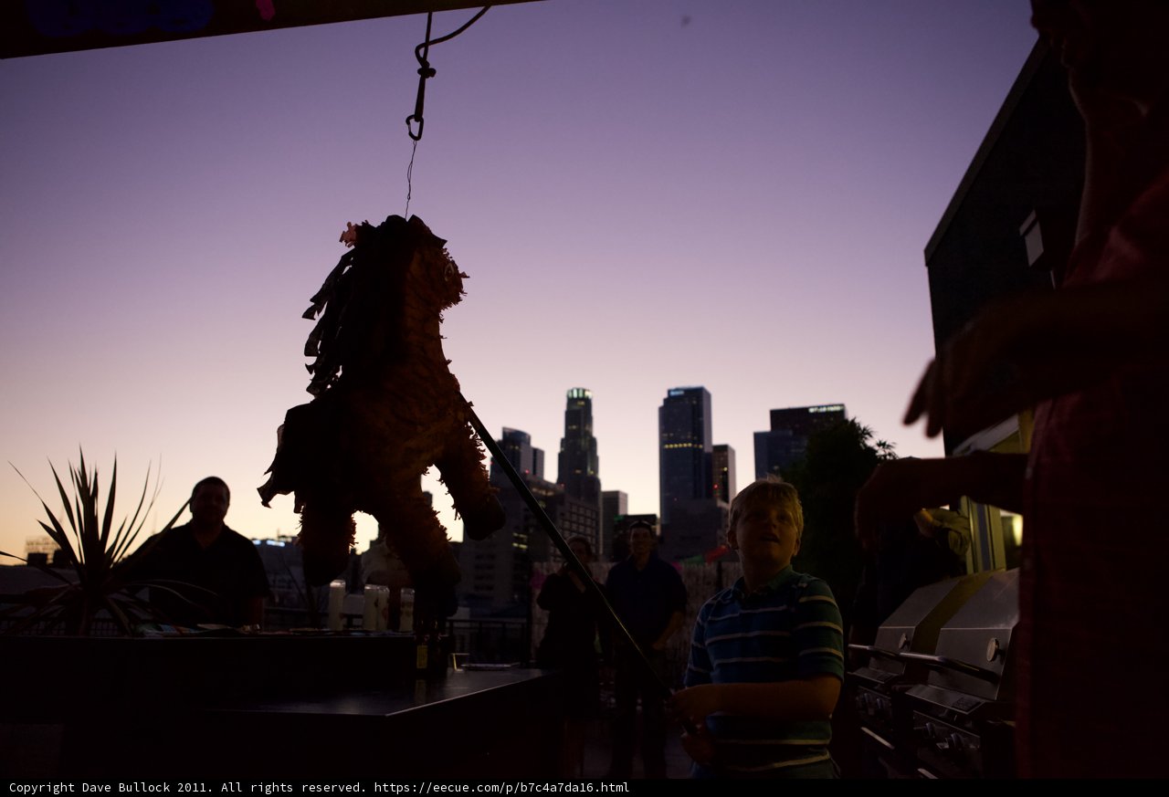 Pinata Party with a View