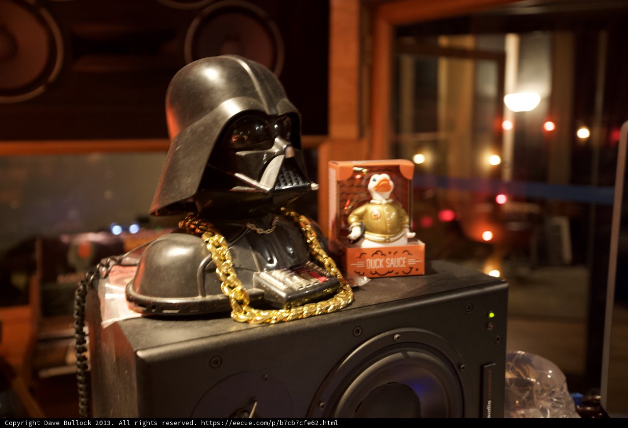 Darth Vader Hits the Studio