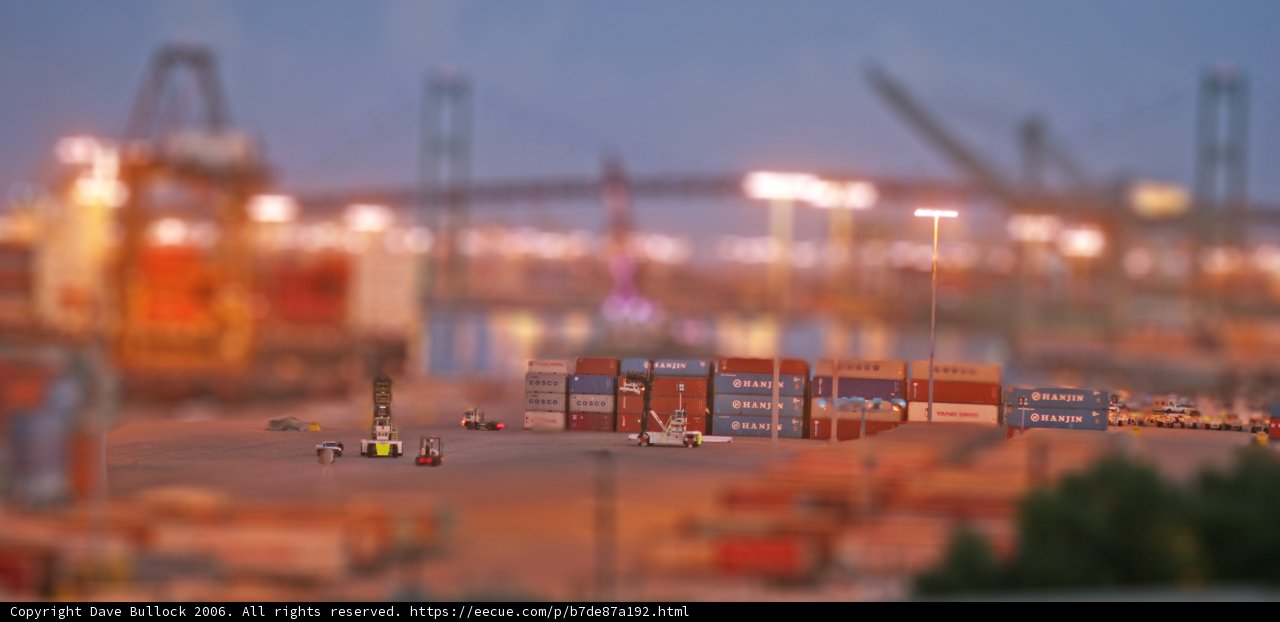 Bustling Port Activity