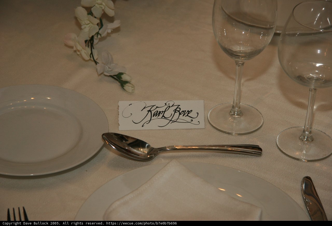 Classic Table Setting