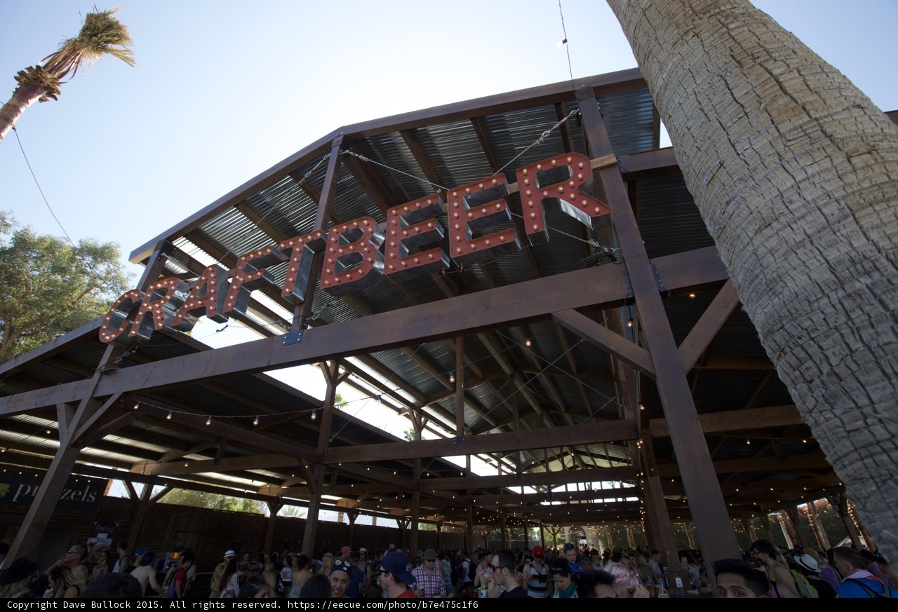 Craft Beer Garden Cocktails at Coachella