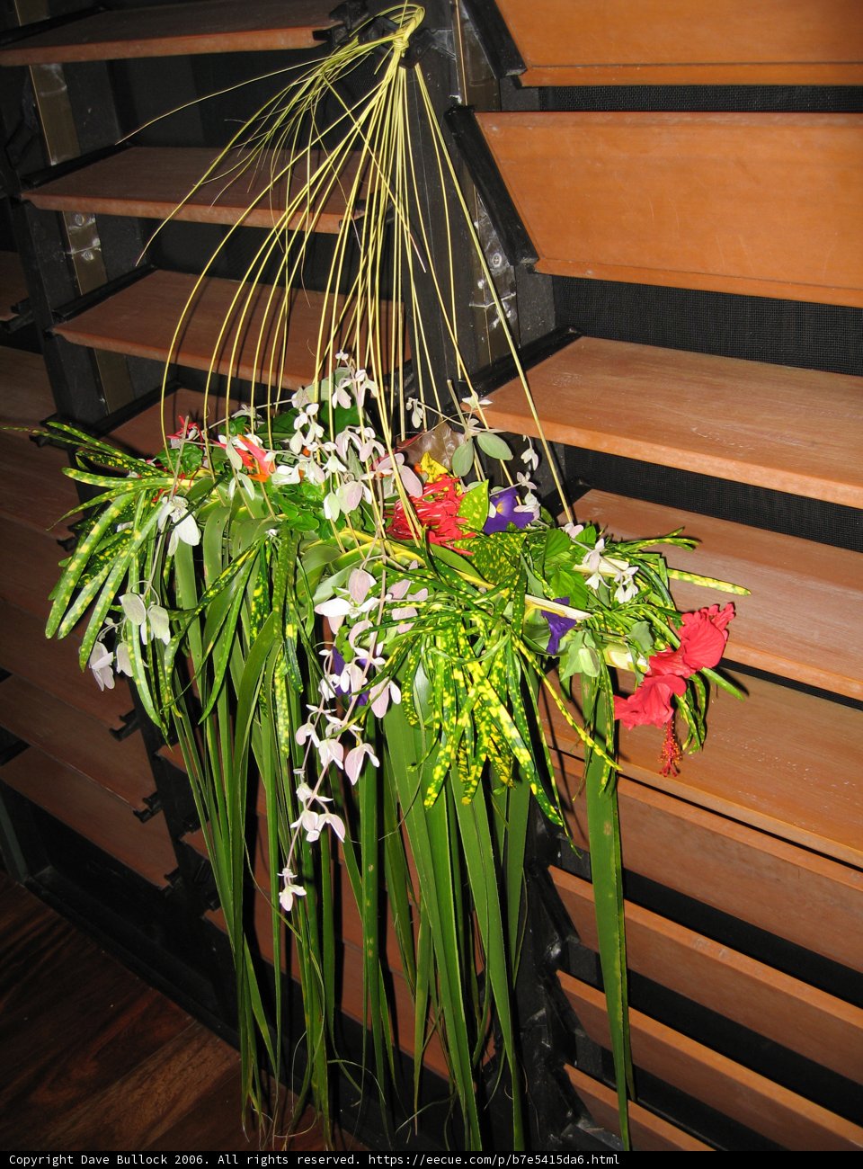 Woodland Ikebana Flower Arrangement