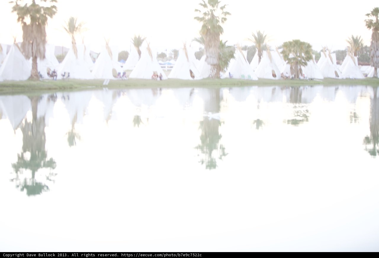 Tents in the Water