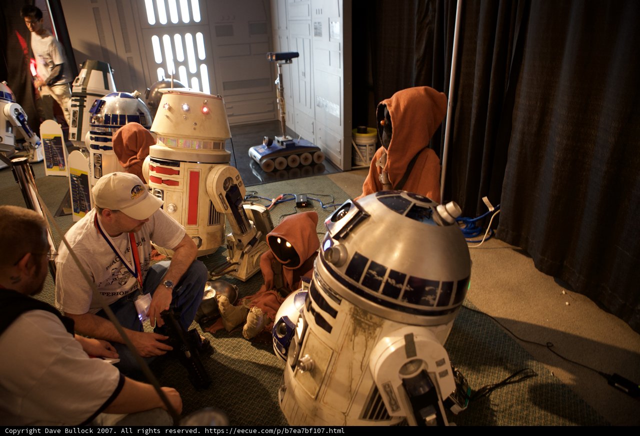 Friends assemble at Star Wars convention