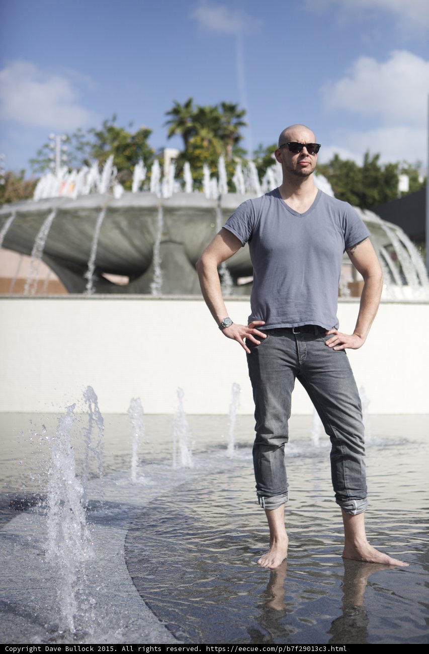 Casual Fountain Portrait