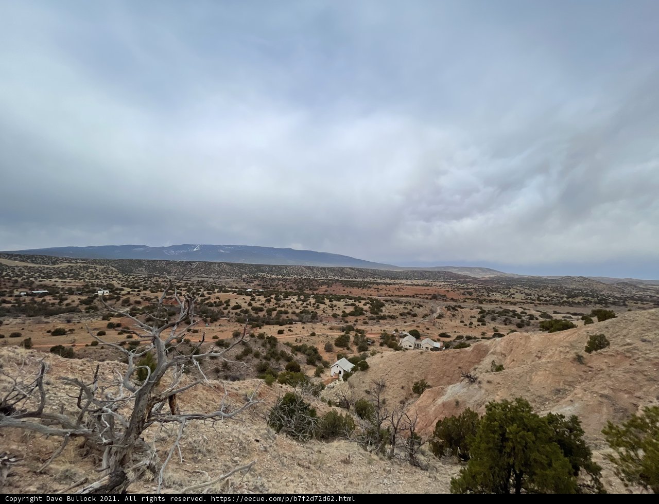 Spectacular Desert View from Hilltop
