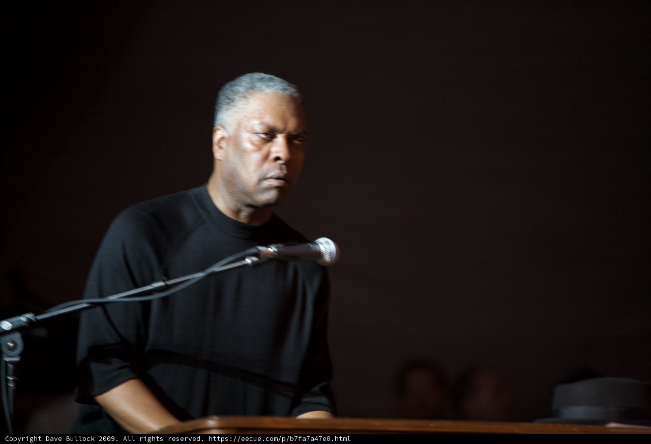 Booker T. Jones Speaks to a Thrilled Crowd