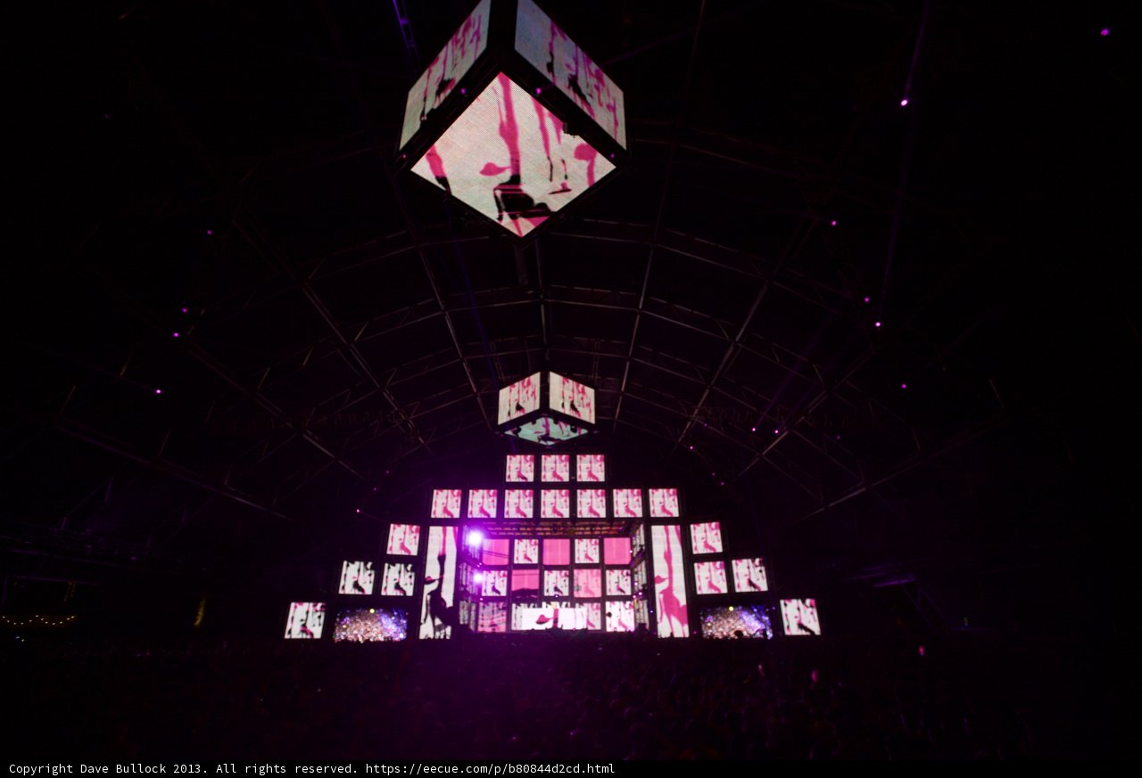 Illuminated Stage at Coachella