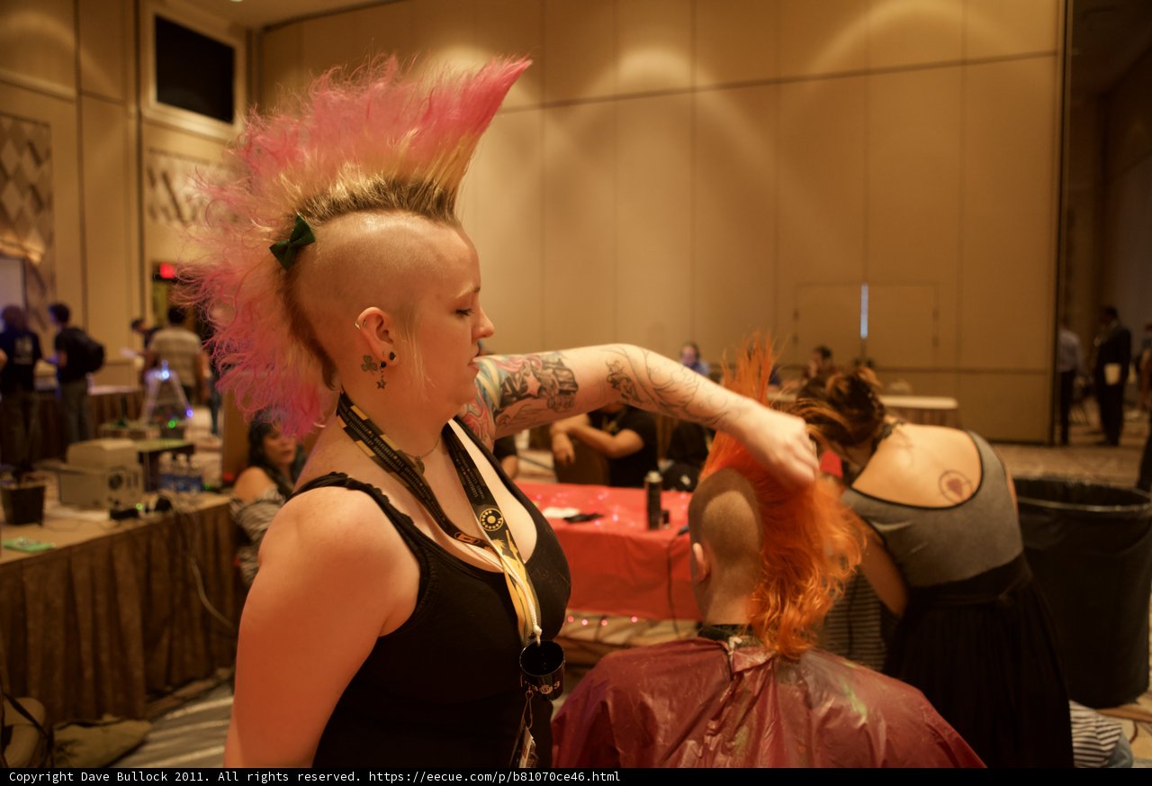 The Pink-Haired Haircut