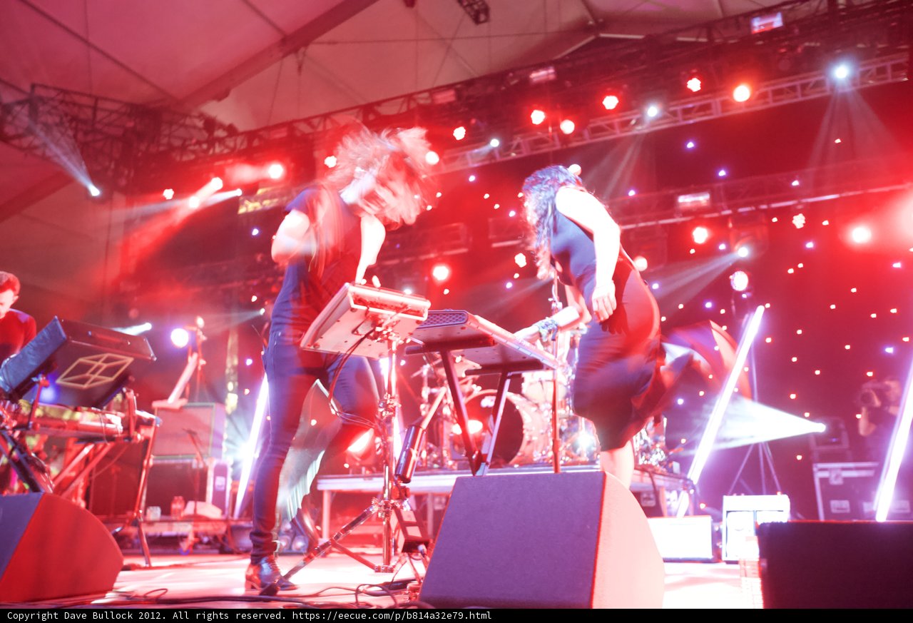 Group performance at Coachella