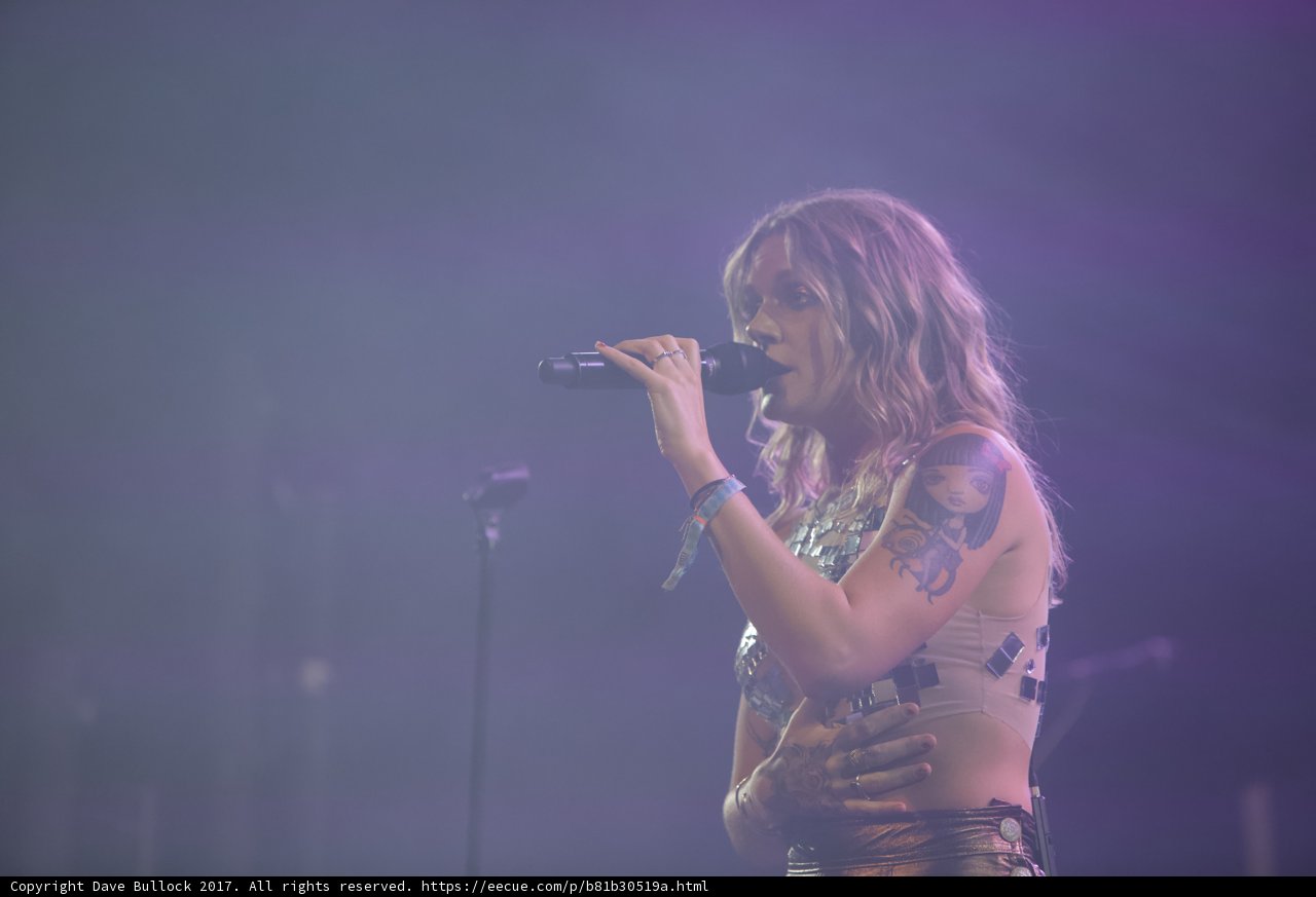 Tattooed Singer Takes Over Coachella Stage