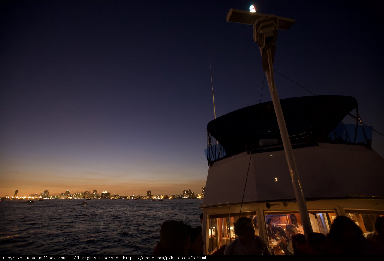 Night Boating with Friends