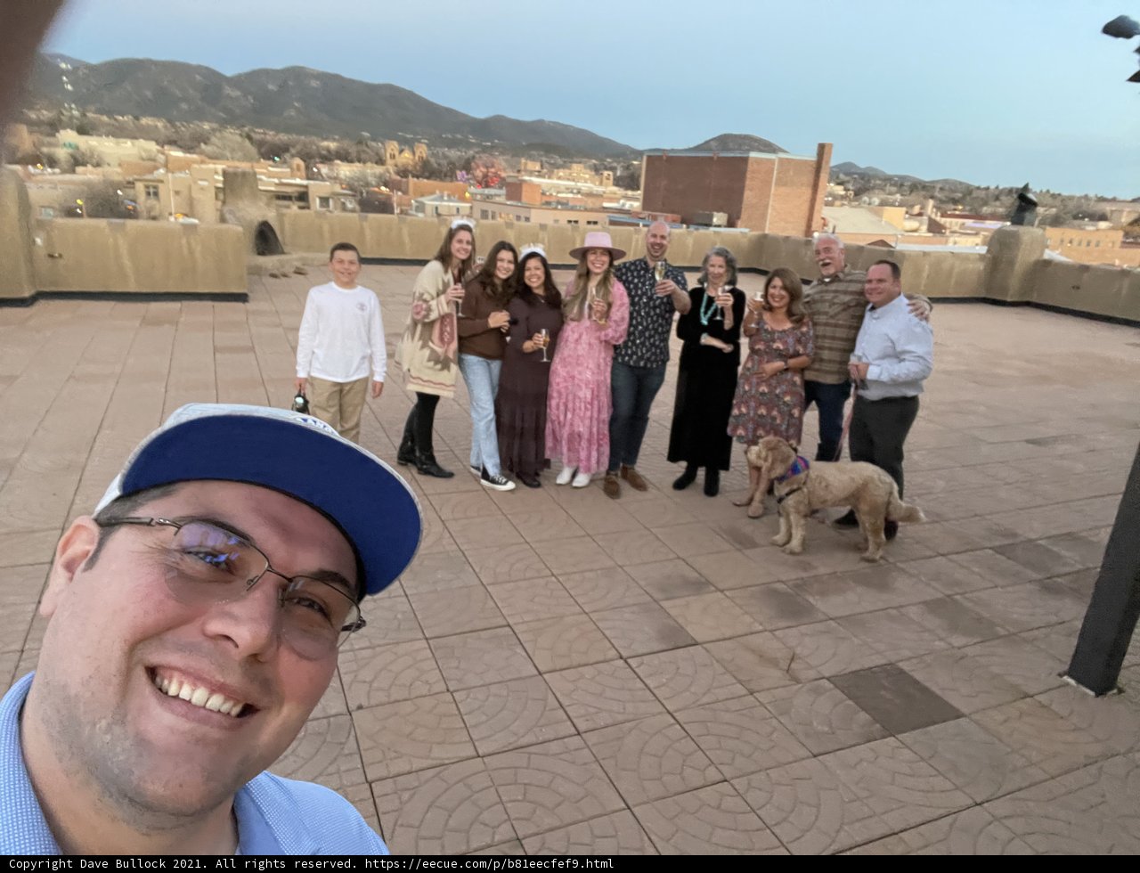 Rooftop Portrait with Furry Friend