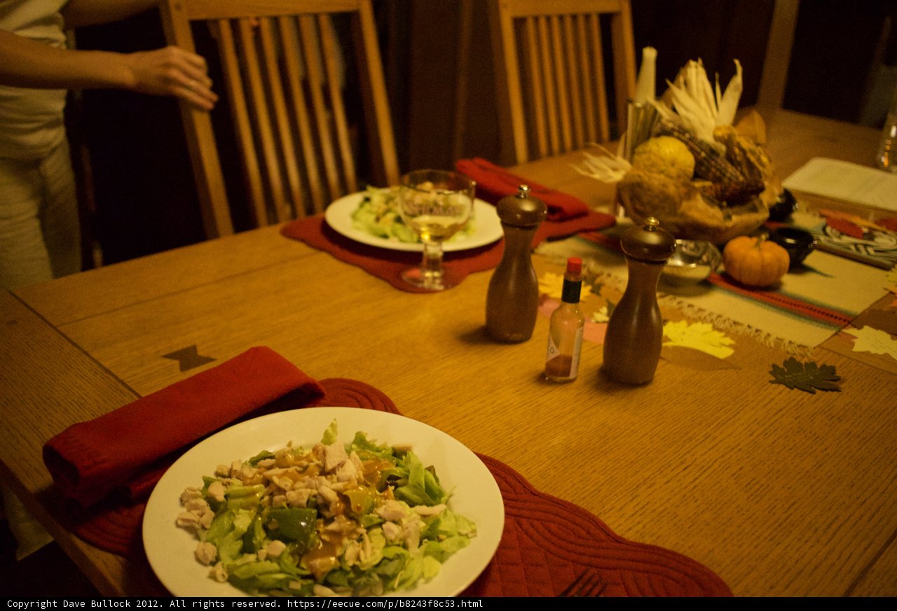 Thanksgiving Dinner Table